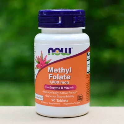 Now Foods Foods Methyl Folate 1000mcg 90 tablet – Hledejceny.cz