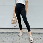 Made in Italy Černé push up dlouhé leginy BOOST – Sleviste.cz