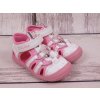 Dětské trekové boty D.D.Step G065-41329C mořskými motivy růžovobílé