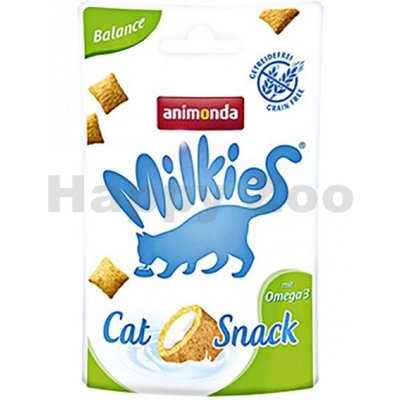 Milkies Cat Snack BALANCE křupky 120 g – Zbozi.Blesk.cz