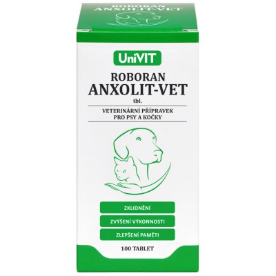 Univit Roboran Anxolit vet 100 tbl – Hledejceny.cz