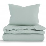 MKLuzkoviny.cz bavlna povlečení Renforcé Jasmine šalvějová 140x200 70x90 – Sleviste.cz