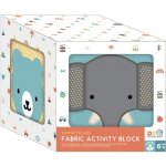 Petit Collage textilní motorická kostka – Hledejceny.cz