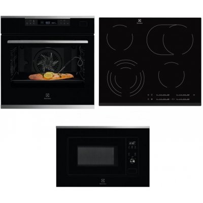 Set Electrolux KOBCS31X + EHF6547FXK + LMS2203EMX – Hledejceny.cz