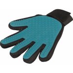 Trixie Pečující masážní rukavice černo modrá 16 x 24 cm – Sleviste.cz