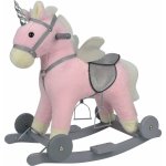 Chipolino Houpací kůň na kolečkách Pink – Zboží Dáma