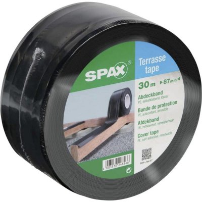Spax Lepicí páska 30 m x 87 mm černá 1 ks 4000009186419 – Hledejceny.cz