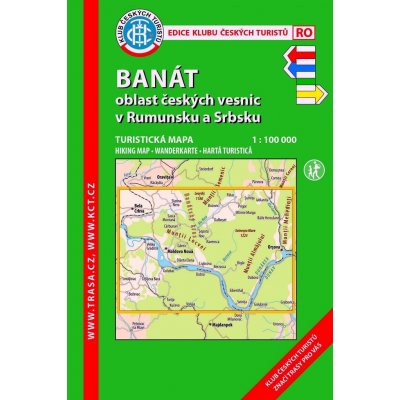 KČT Banát 1:100 000 / 6. vydání 2022 – Sleviste.cz