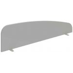 OFFICE PRO HOBIS stolový paraván na desku stolu - PA 1600 S šedá – Sleviste.cz