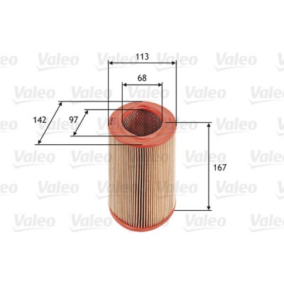 Vzduchový filtr VALEO 585623 – Hledejceny.cz