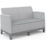 Keter Scandi Forma 2 Seater Ash grey/Storm grey – Zbozi.Blesk.cz