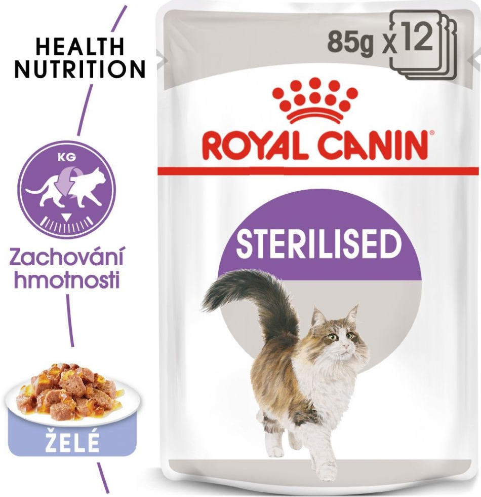 Royal Canin Sterilised v želé 96 x 85 g