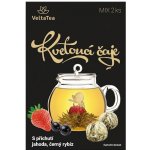 VELTATEA Kvetoucí čaje Zelené kvetoucí čaje s příchutí jahoda a černý rybíz 2 ks – Hledejceny.cz