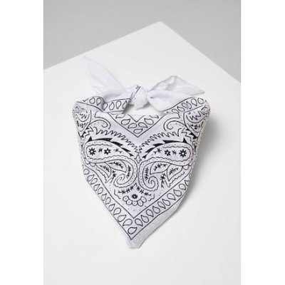 Urban Classics šátek TB4068 bandana white – Zboží Mobilmania