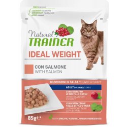 Natural Trainer Cat Ideal Weight losos 85 g