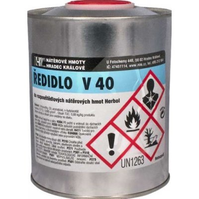 HERBOL Kunstharz-Verdünnung Ředidlo V 40 0,7l – Hledejceny.cz