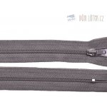 Zip spirálový 3mm nedělitelný 18cm šedá – Zboží Mobilmania