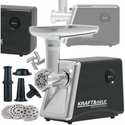Mlýnek na maso + příslušenství 2000W KD4143 KRAFT&DELE – Zboží Mobilmania