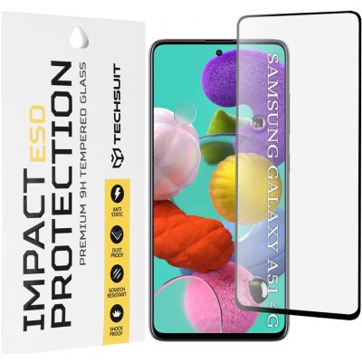 Techsuit ESD sklo Samsung Galaxy A51 4G A51 5G černé 162158 – Zboží Živě