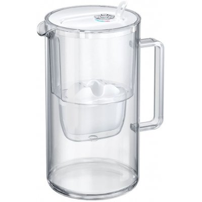 Aquaphor Glass bílá skleněná + 4 ks filtru Maxfor+ Mg – Zboží Dáma