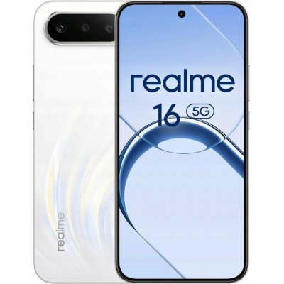 realme 16 5G 8GB/256GB White – Zboží Živě