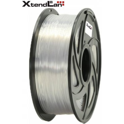 XtendLan filament PETG 1,75mm průhledný/natural 1kg – Zboží Živě