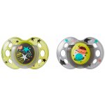 Tommee Tippee C2N silikon Night modrá 2 ks – Zboží Dáma