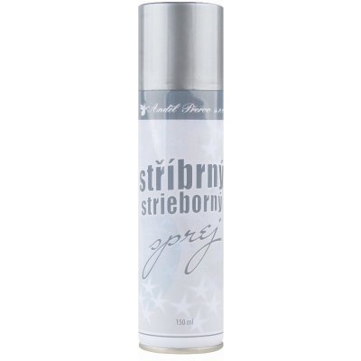 Sprej dekorační stříbrný 150ml – Hledejceny.cz