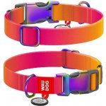 Waudog Nylonový obojek s QR kódem pro psa Gradient – Zboží Mobilmania