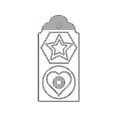 Wiler Vyřezávací šablona Visačka 7 ks – Sleviste.cz