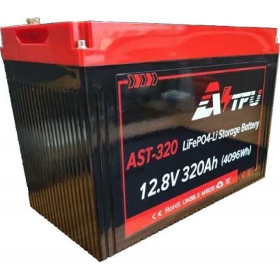 AST LiFePO4 lithiová baterie s BMS 12,8 V 320 Ah – Zboží Živě
