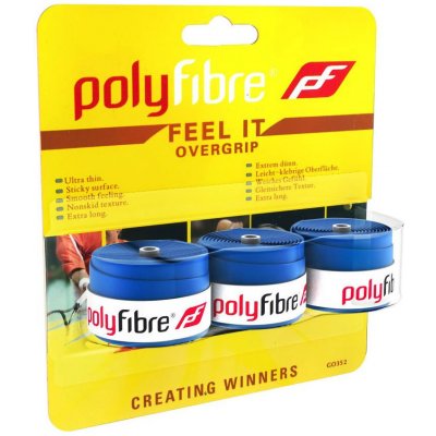 Polyfibre Feel It Overgrip 3ks blue