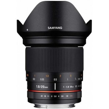 Samyang 20mm f/1.8 ED AS UMC Canon EOS