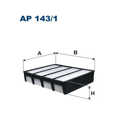 Vzduchový filtr FILTRON AP 143/1 – Hledejceny.cz