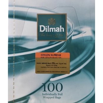 Dilmah Černý čaj Ceylon Supreme 100 ks