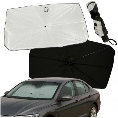 KIK Sluneční clona na čelní sklo auta 65x110cm KX5286_1 | Zboží Auto