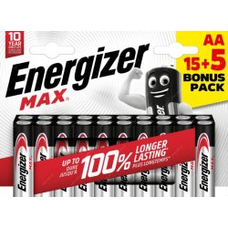 Energizer MAX AA 20ks EU017