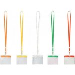 Šňůrka na krk Pouzdro na ID kartu, plast, popruh,10,3x7,7mm – Sleviste.cz