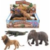 Figurka Teddies Zvířátko safari ZOO 11-17cm 6ks v boxu