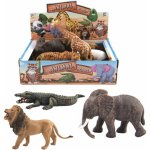 Teddies Zvířátko safari ZOO 11-17cm 6ks v boxu – Hledejceny.cz