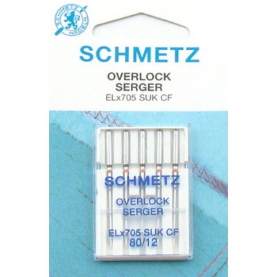 Coverlockové jehly ELx705 SUK CF 80 – Sleviste.cz