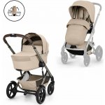 CYBEX Talos S Lux + Cot S 2026 Almond Beige Taupe Frame – Zboží Dáma