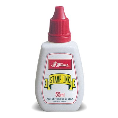 Shiny Razítková barva Stamp Ink červená 55 ml – Zbozi.Blesk.cz