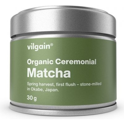 Vilgain Ceremoniální matcha BIO 30 g – Sleviste.cz