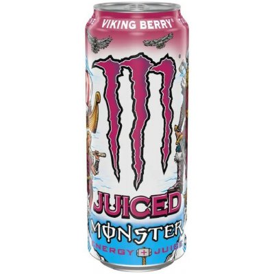 Monster Viking Berry sycený energetický nápoj 0,5 l – Hledejceny.cz