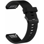 FIXED Silicone Strap řemínek pro Garmin QuickFit 20mm černý FIXSST-QF20MM-BK – Zboží Mobilmania