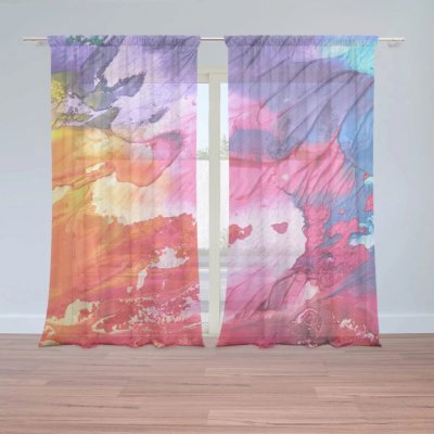 Záclony Barvy: 2 ks - 150x250 cm - Sablio – Hledejceny.cz