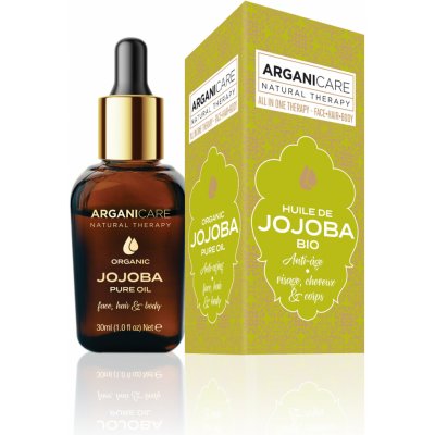 Arganicare Jojoba Organic Oil Přírodní jojobový olej 30 ml – Zboží Mobilmania