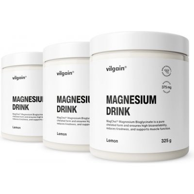 Vilgain Magnesium Drink 3× citron 325 g – Hledejceny.cz