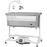 Carrello Bloom Přístavná houpací postýlka 3v1 Anchor Grey – Zboží Dáma